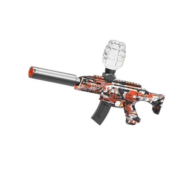 Автомат игрушечный Evo встроенный аккумулятор/стреляет орбизами/глушитель с подсветкой/магазин Multicolor (162109)