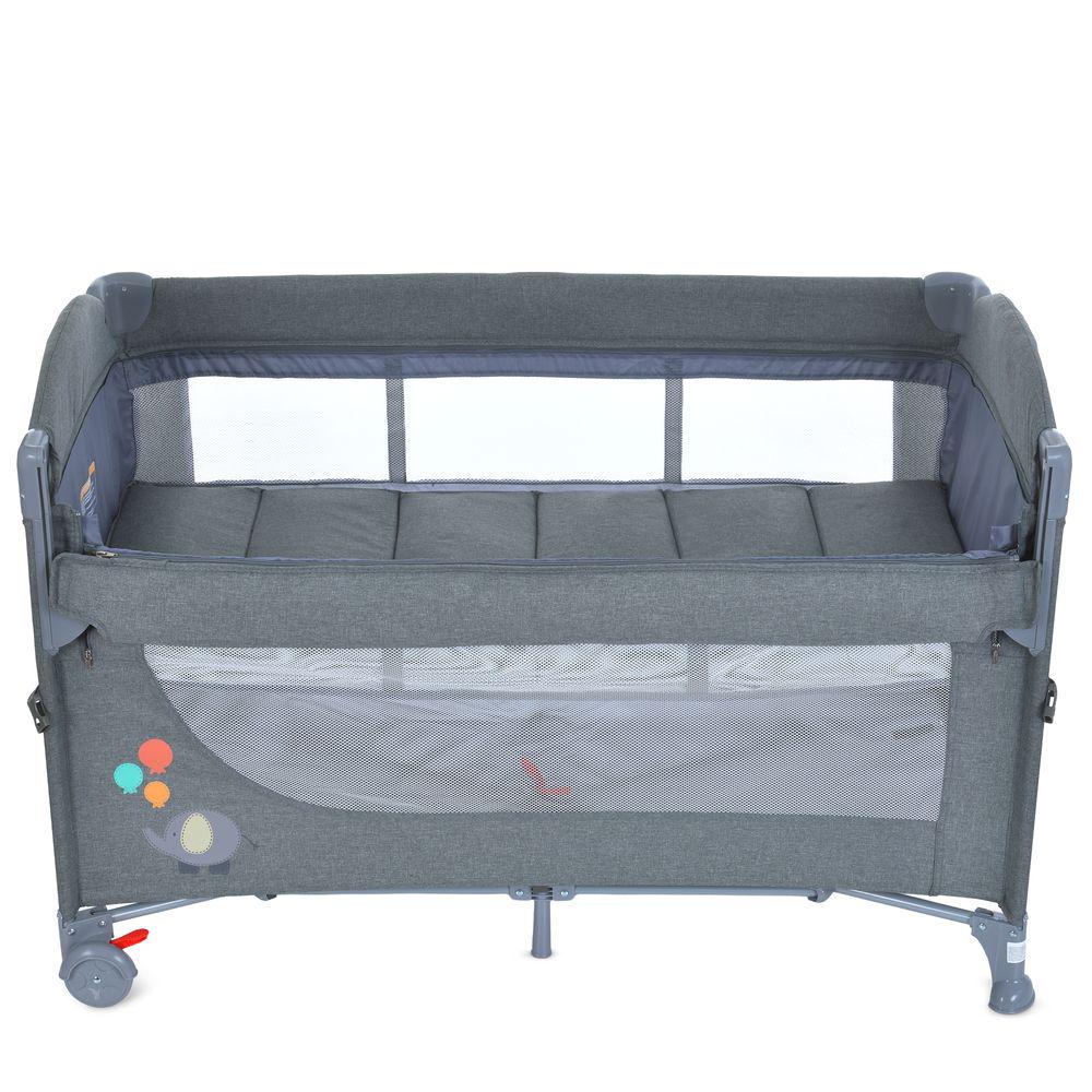 Манеж для младенцев ME 1098 UNITY+ 2 уровня/чехол/пеленатор/кольца/карман Gray (27352782) - фото 3 Манеж для младенцев ME 1098 UNITY+ 2 уровня/чехол/пеленатор/кольца/карман Gray (27352782) - фото 3