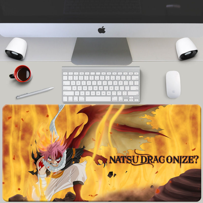 Килимок для мишки з Аніме принтом Fairy Tail 800х300х3 мм (0709)