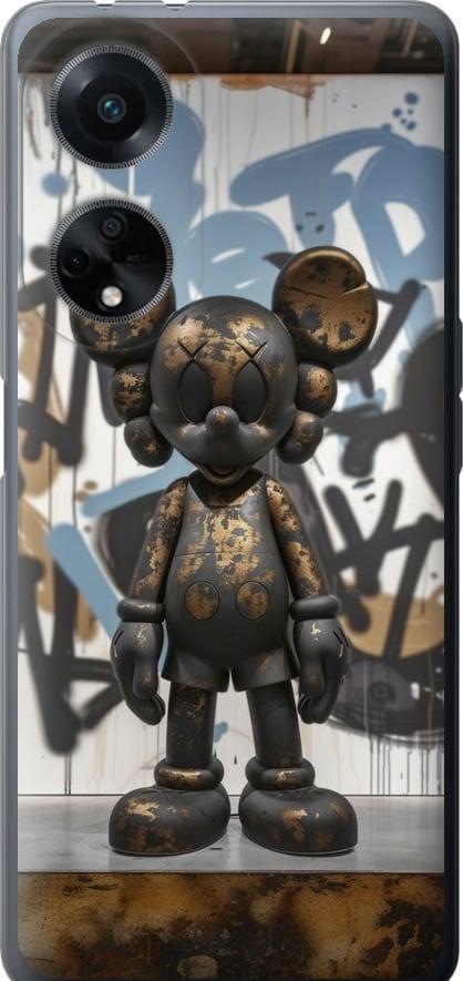 Чехол на Oppo A98 Bronze kaws v2 (6098u-3115-42517)