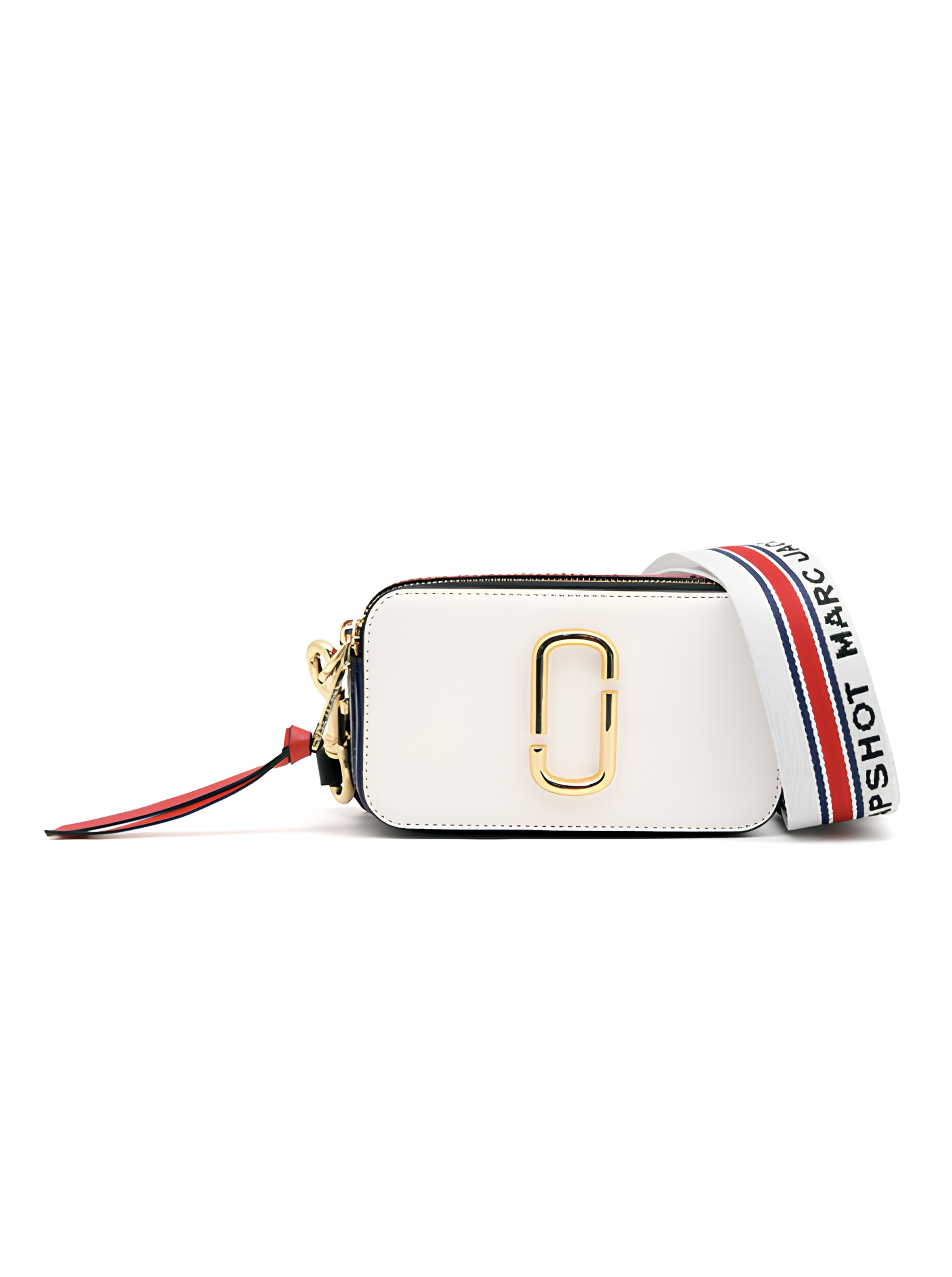 Сумка кожаная Marc Jacobs The Snapshot Coconut Multi M0015373178 Белый (994233)