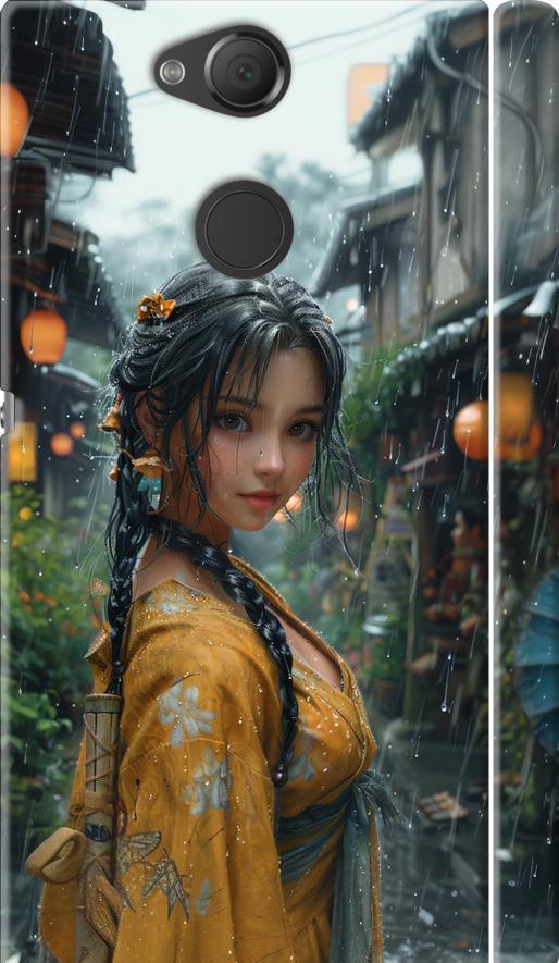 Чехол на Sony Xperia XA2 H4113 Anime-girl (6133m-1357-42517)