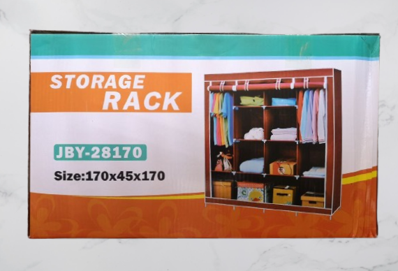 Шафа-органайзер розбірна 4 секції 12 полиць Сірий (28170) - фото 2 Шафа-органайзер розбірна 4 секції 12 полиць Сірий (28170) - фото 2