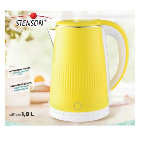 Чайник електричний Double wall Stenson ME-4512 1800W 1,8 л (554541) - фото 2 Чайник електричний Double wall Stenson ME-4512 1800W 1,8 л (554541) - фото 2