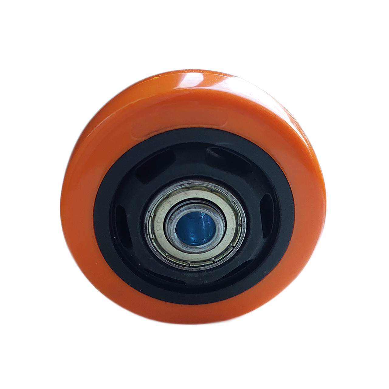 Колесо на подшипнике со втулкой из полиамида d 75 мм Желтый (3050-75)