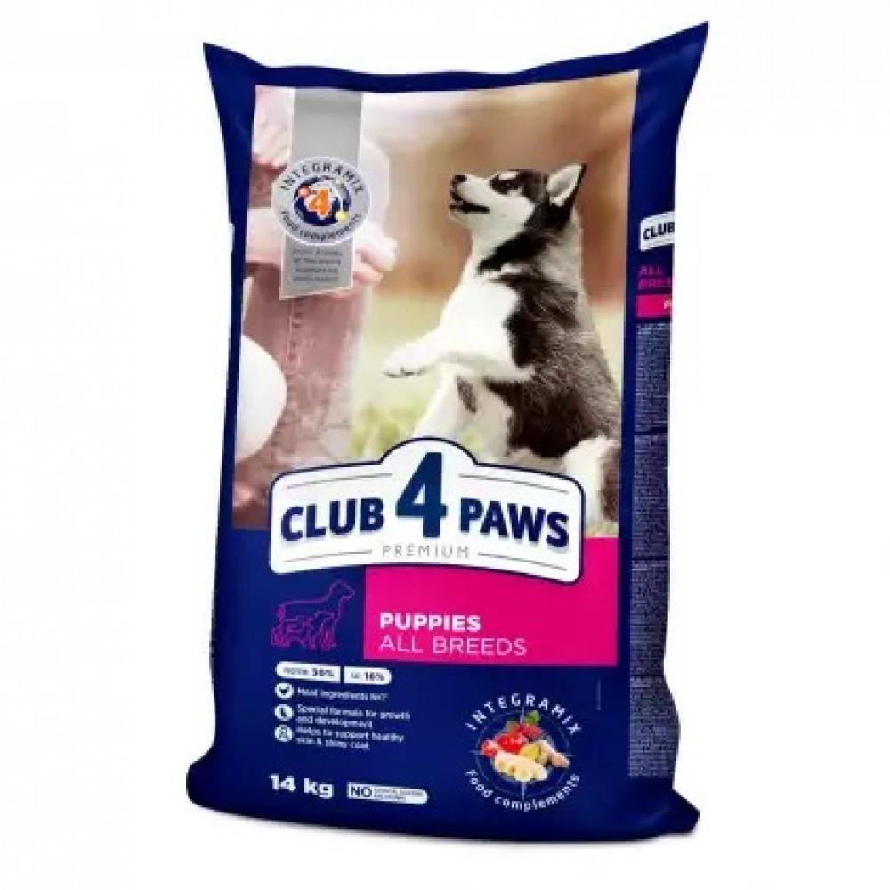 Корм для собак Club 4 Paws для цуценят з високим вмістом курки 14 кг (28943)