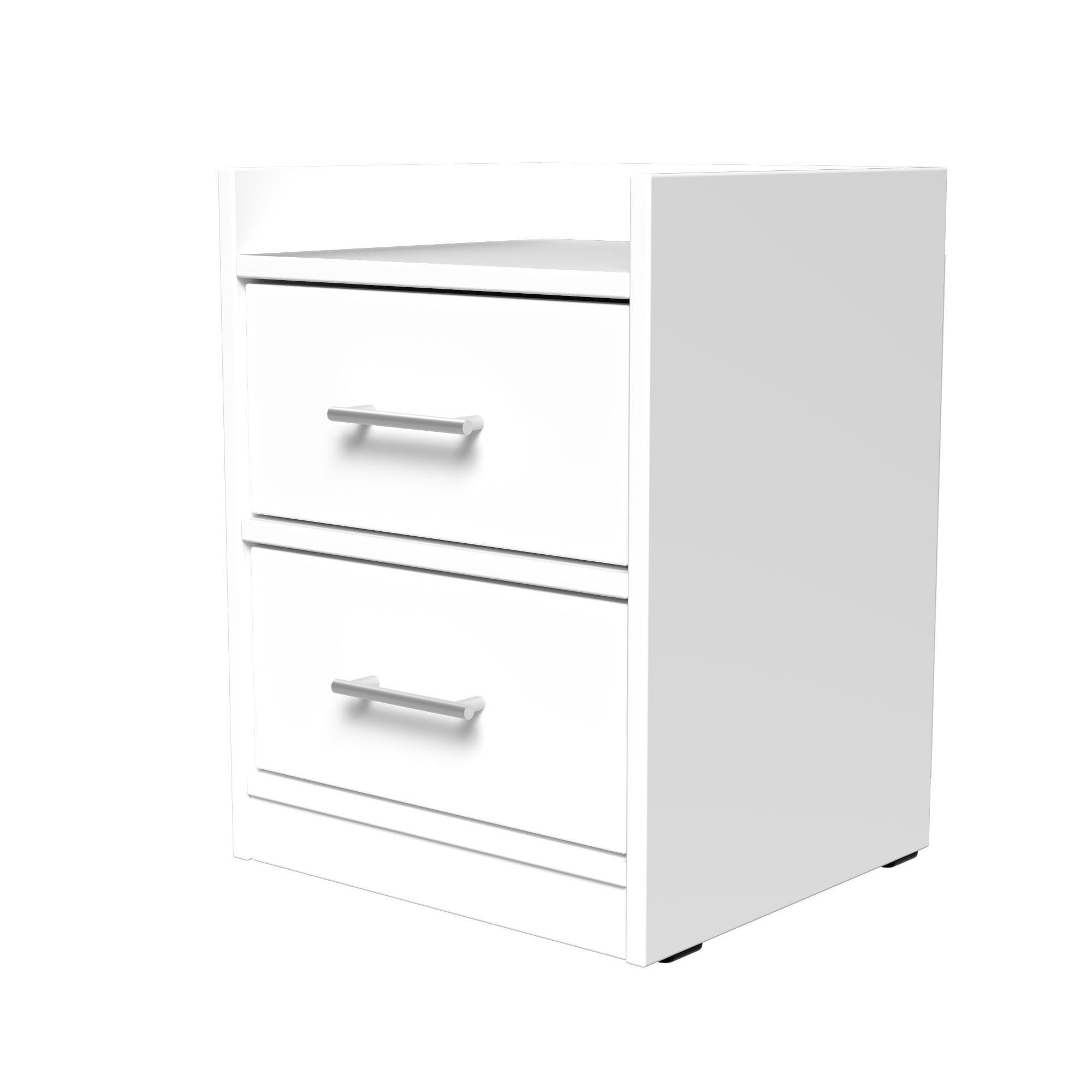 Тумба приліжкова ТП6 SENAM 500х380х350 мм ДСП Білий - фото 3