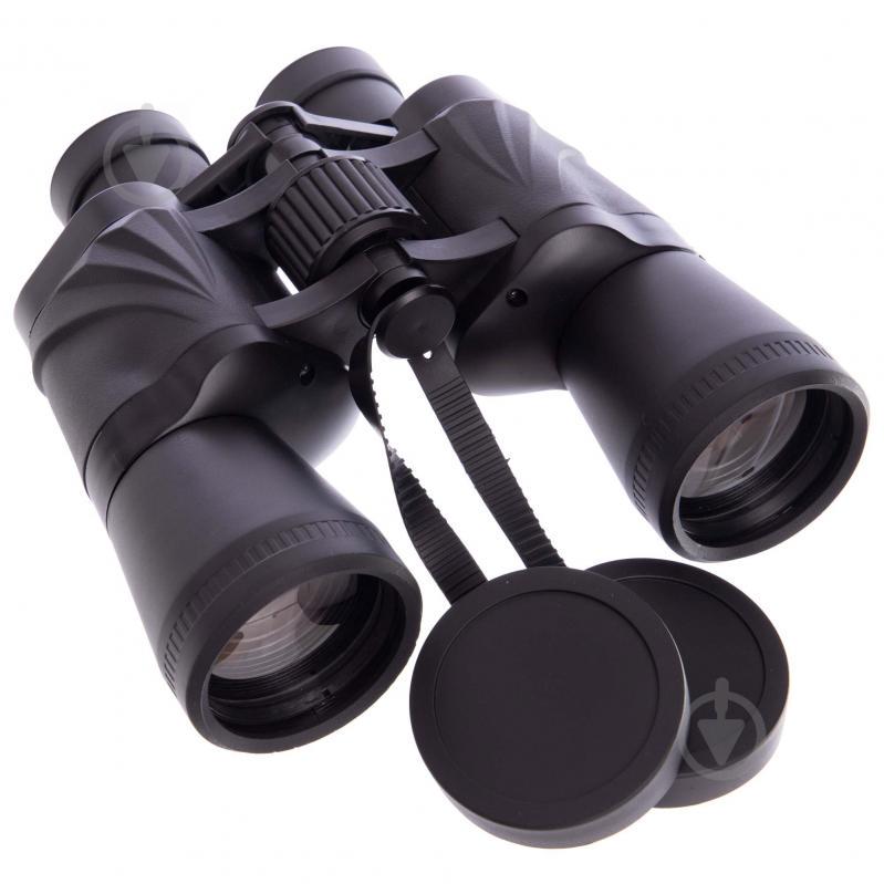 Бинокль BUSHNELL 50х50 AXT1136-B (пластик, стекло, PVC-чехол, черный) (PT0008)