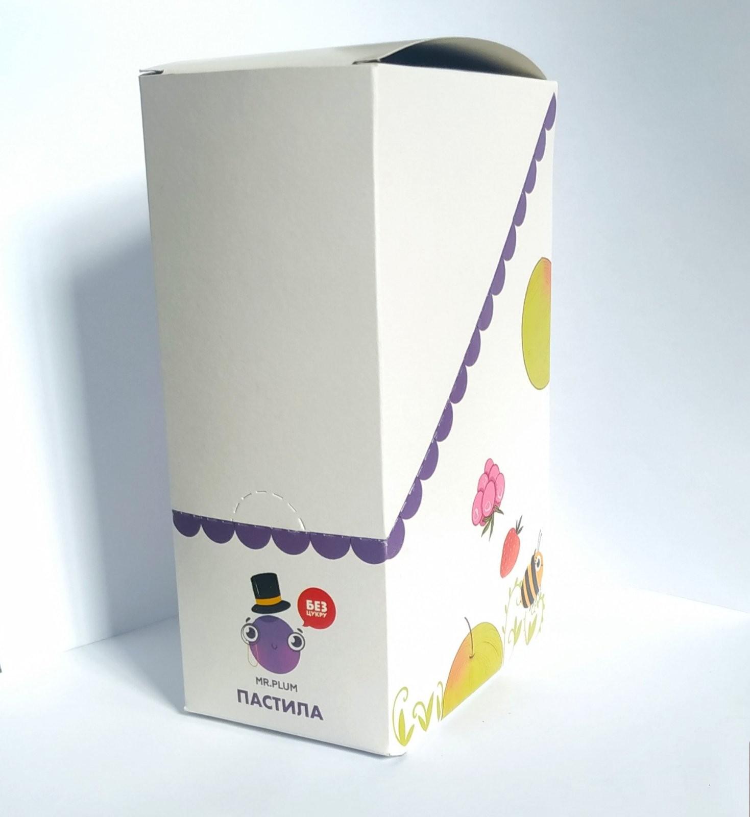 Пастила натуральная Mr.Plum Яблоко-Клубника 15 г 30 шт. - фото 4