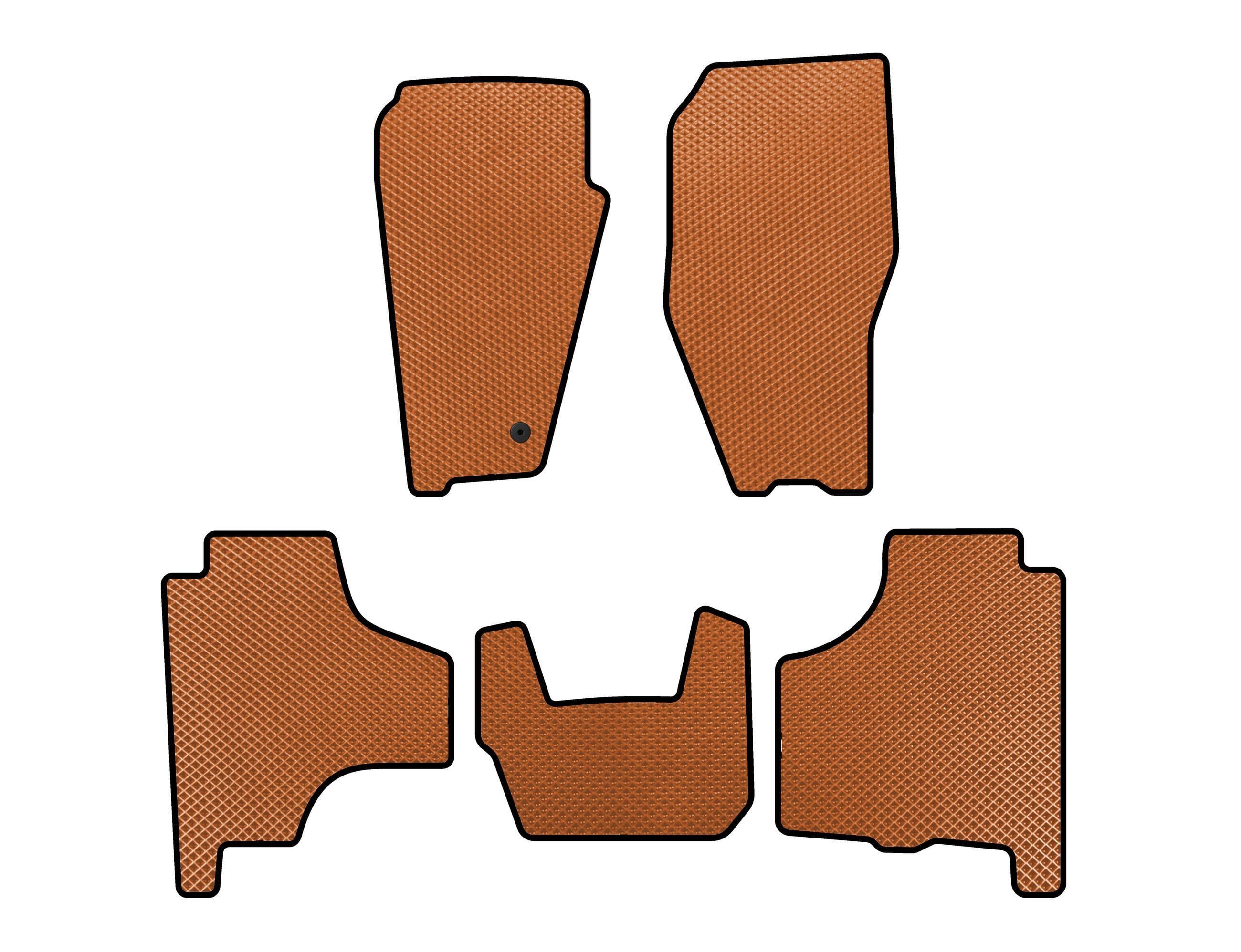 Коврики Digital Designs EVA для Dodge Nitro 2007- гг. этилвинилацетат Оранжевый (144498)