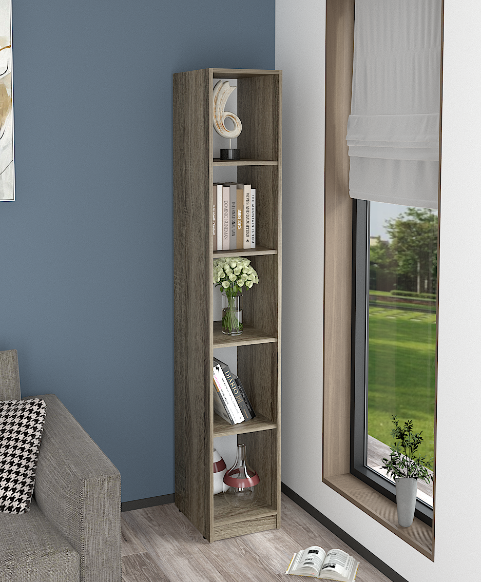 Пенал Стандарт 1900x320x400 мм Дуб сонома трюфель - фото 2 Пенал Стандарт 1900x320x400 мм Дуб сонома трюфель - фото 2