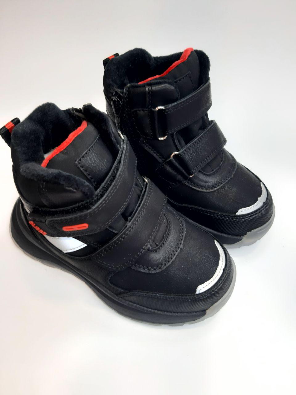 Черевики зимові Clibee для хлопчика р. 32 21,1 см Чорний (607 bl-red) - фото 3 Черевики зимові Clibee для хлопчика р. 32 21,1 см Чорний (607 bl-red) - фото 3