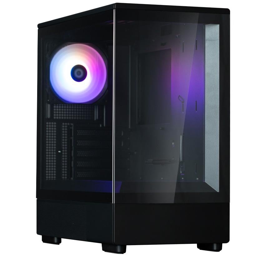 Корпус для ПК Zalman P10 Mini-Tower no PSU MicroATX/Mini-ITX Black (P10BLACK)