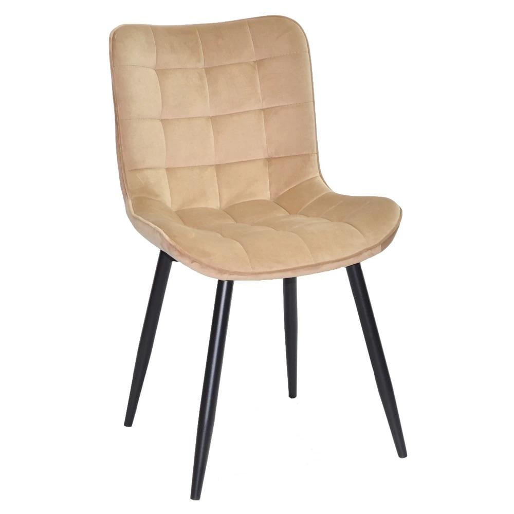 Стул GREGOR бархат Бежевый (899132)