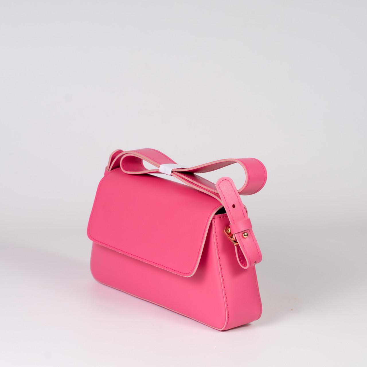 Сумка женская багет XENIA № 26-24 Розовый - фото 2 Сумка женская багет XENIA № 26-24 Розовый - фото 2