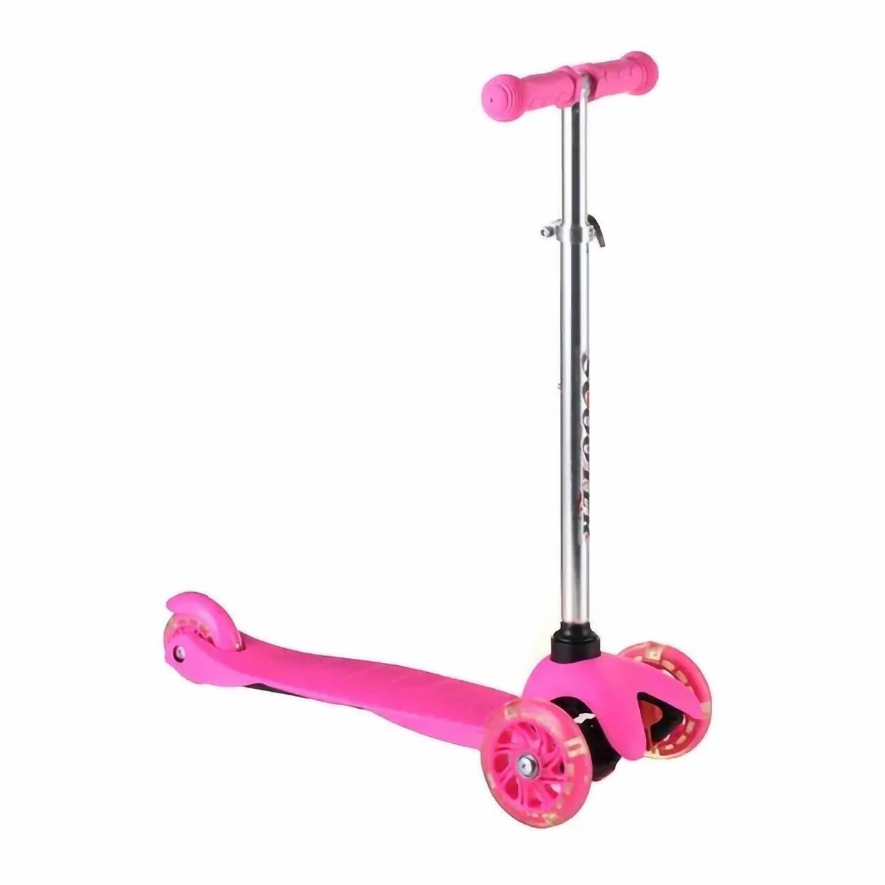 Самокат триколісний Pink (7-18- MA-265/1) Самокат триколісний Pink (7-18- MA-265/1)