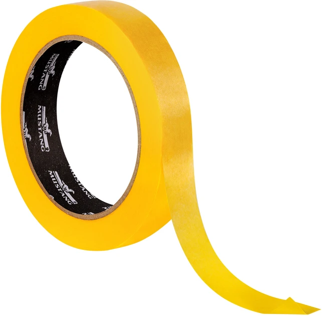 Малярная лента Mustang CONTOUR LINE 19 мм х 50 м Желтый - фото 2 Малярная лента Mustang CONTOUR LINE 19 мм х 50 м Желтый - фото 2