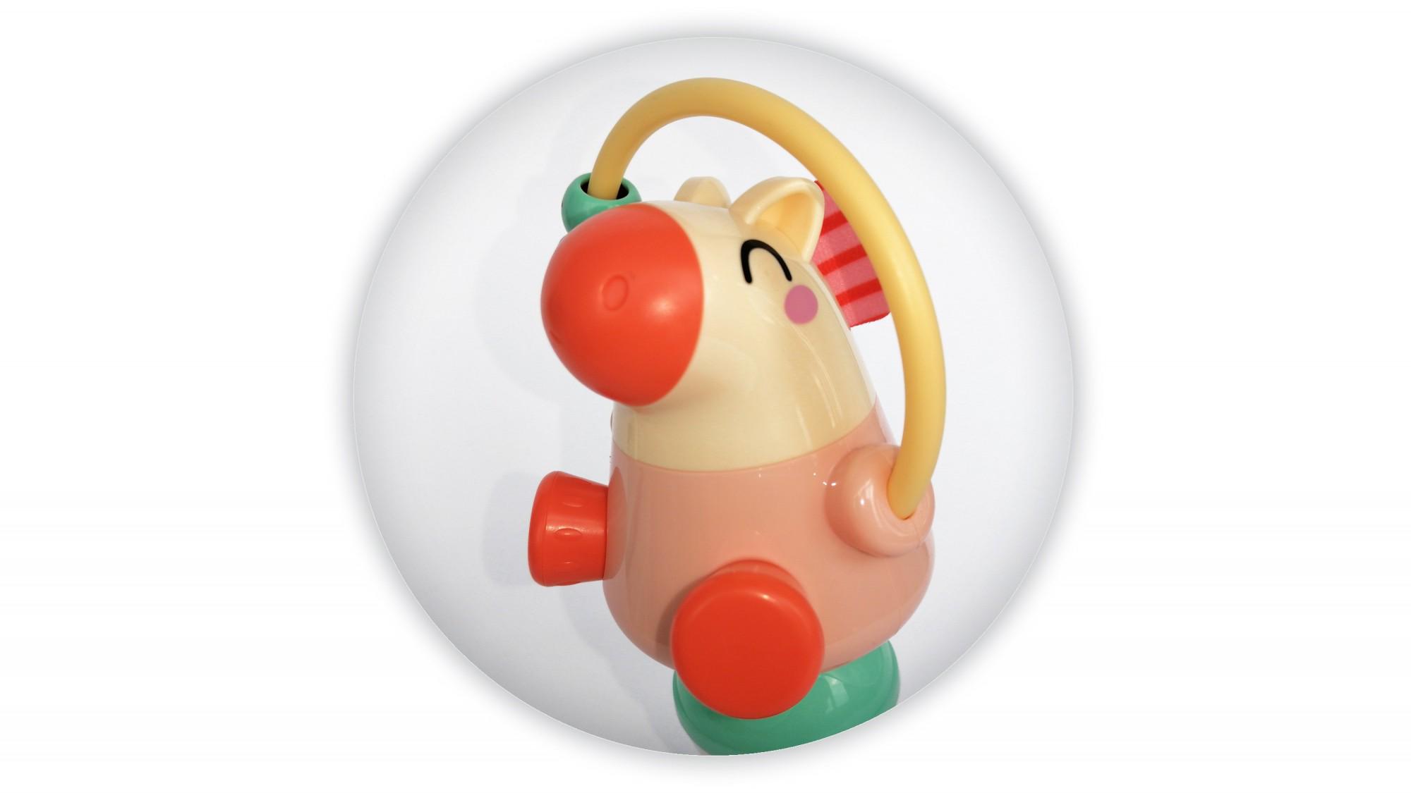 Брязкальце TK Group Конячка 20 см на присосці  Різнокольоровий (110458LSD) - фото 7