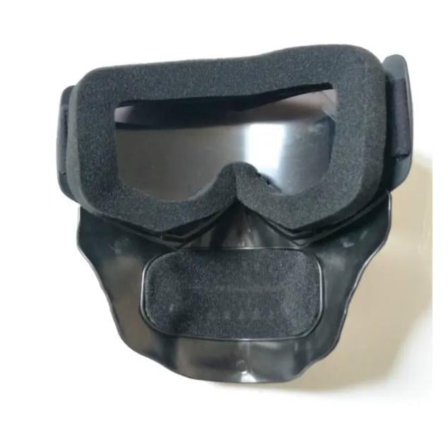 Маска для зимних видов спорта в форме черепа Черный линза (МГ-1019-54) - фото 3