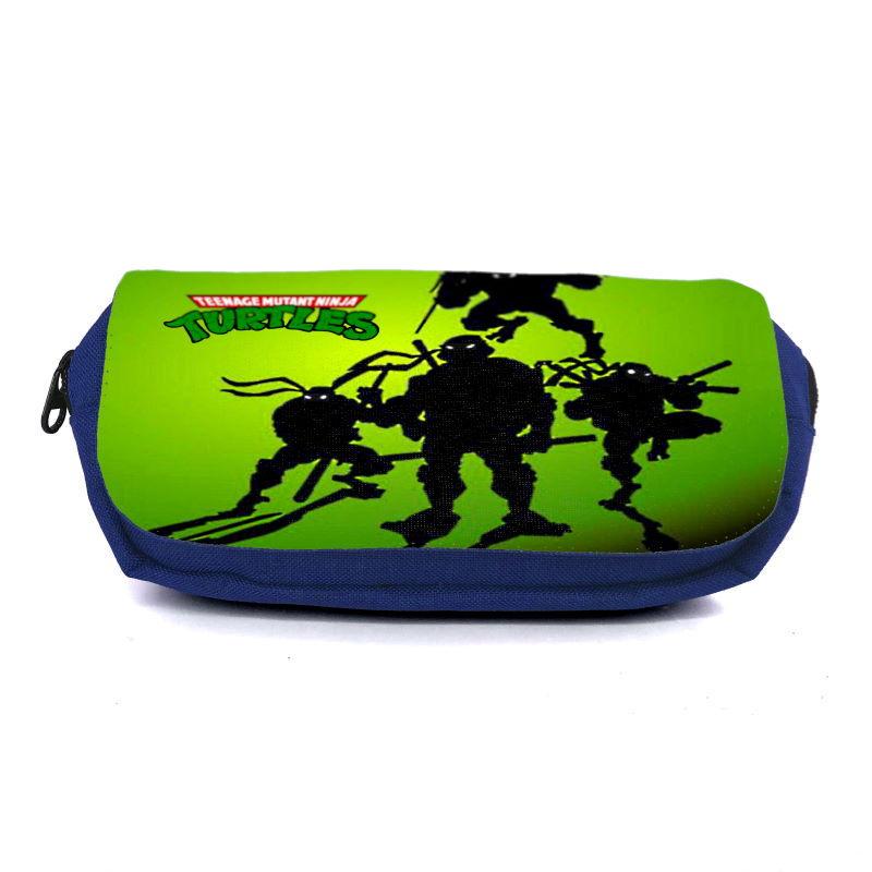 Пенал школьный Ракушки Ниндзя Ninja Turtles TMNT-002 Синий (1529788623)
