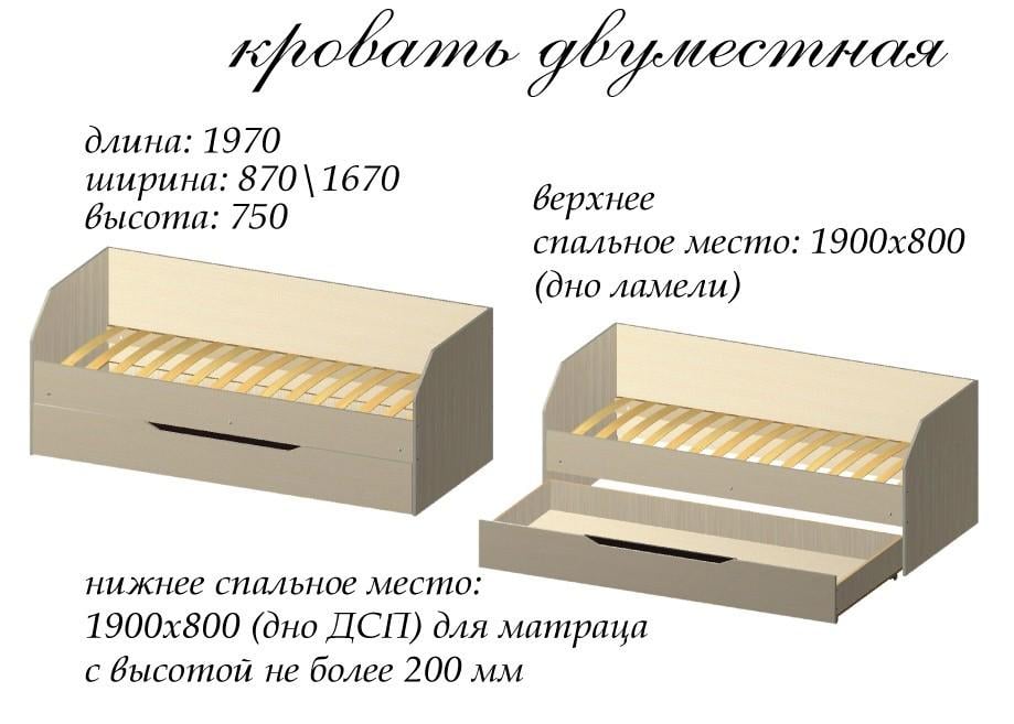 Дитяча спальня Мастер Форм Аякс Дуб крафт білий/Венге магія - фото 2