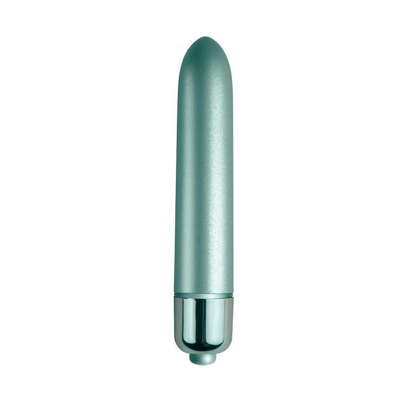 Виброшарик Rocks Off RO-90mm Touch Of Velvet Aqua Lily 9 см Зеленый (18298)