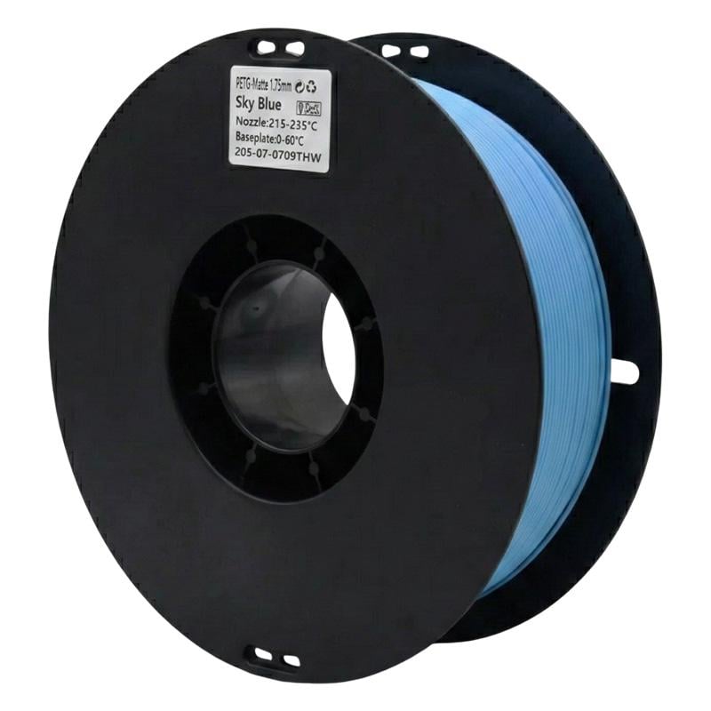 Пластик Connexa PETG 1,75 мм 1 кг Голубой (Con_PETG_Mat-SkyBlue)