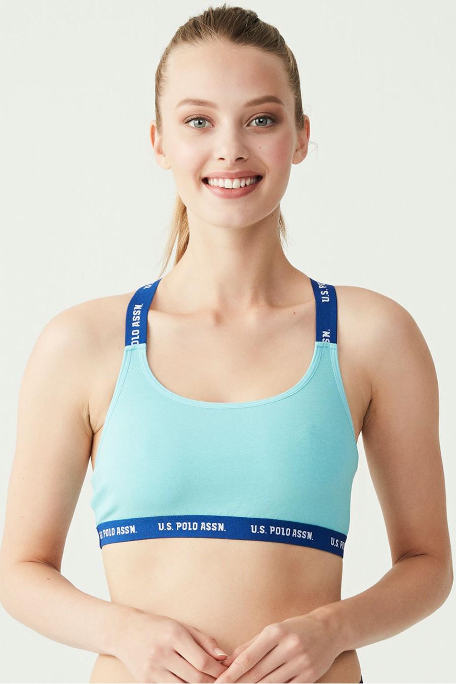 Топ с мягкой чашкой U.S. Polo ASSN 70B Мятный (67875)