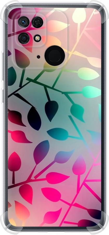 Чехол на Xiaomi Redmi 10C Листья (2235sp-2591-42517)
