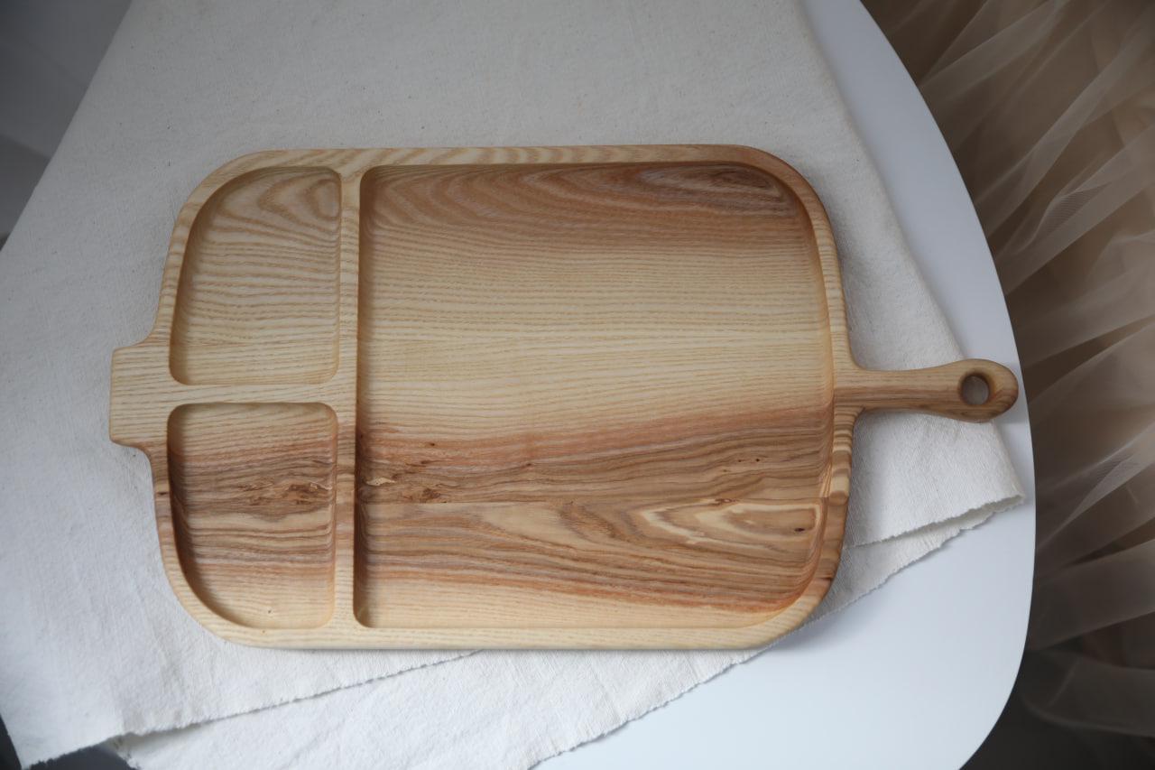 Доска для подачи "Барбекю" из древесины ясеня 45х25х2 см (WDK-17.1) Доска для подачи "Барбекю" из древесины ясеня 45х25х2 см (WDK-17.1)