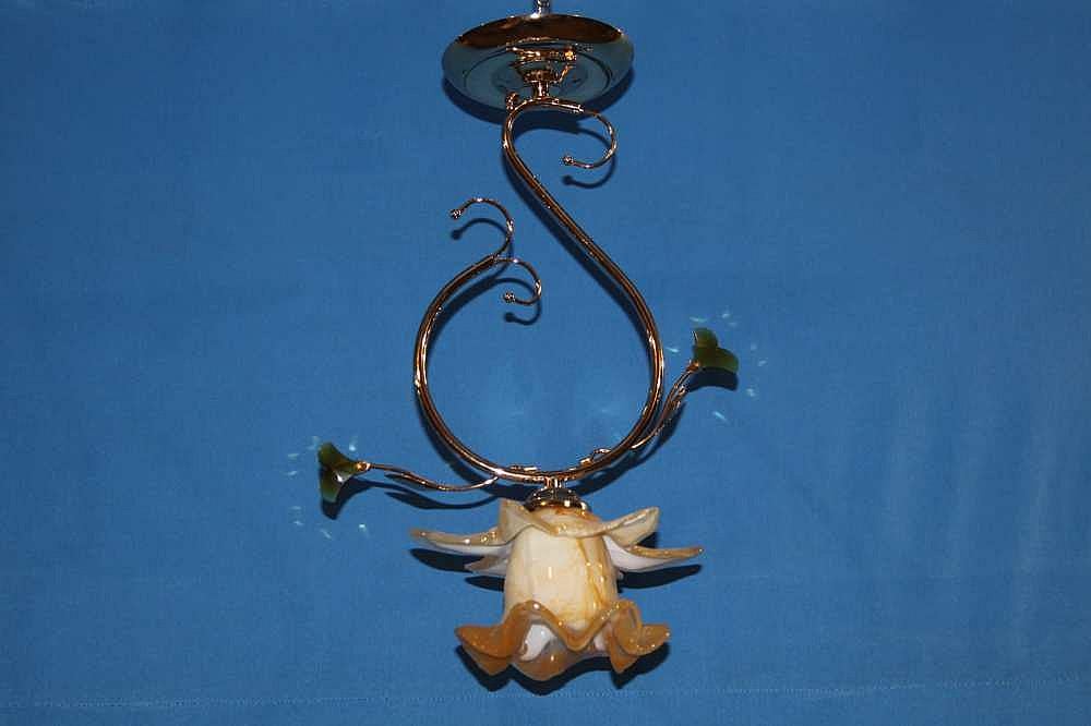 Люстра с плафонами Ray L929C/1 FGD+BRN (IR005446)