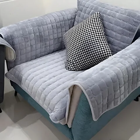 Накидка для мебели C00385-6 90х210 см Серый - фото 2 Накидка для мебели C00385-6 90х210 см Серый - фото 2