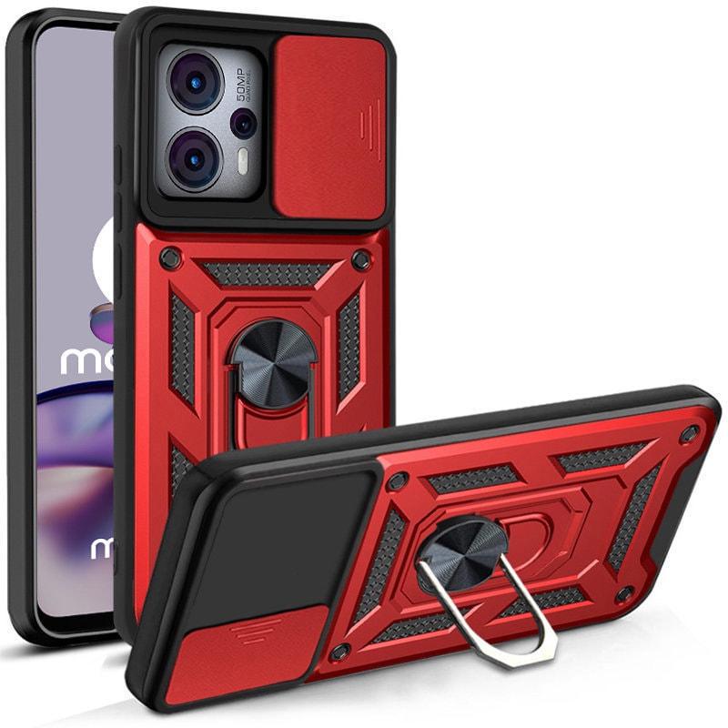 Чехол с защитой камеры 3DGuard Motorola G23 Red (32456-2D)