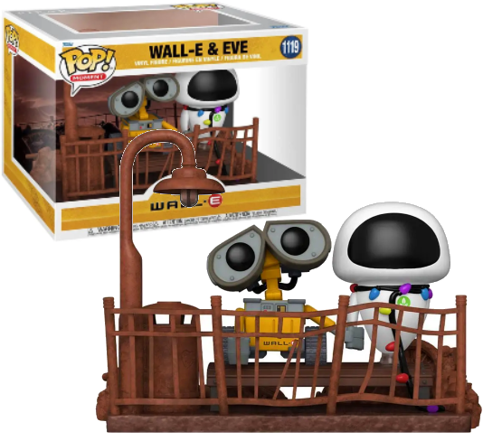 Фігурка Funko Pop Disney Wall-E&Eve 15 см (D WE 1119) - фото 2