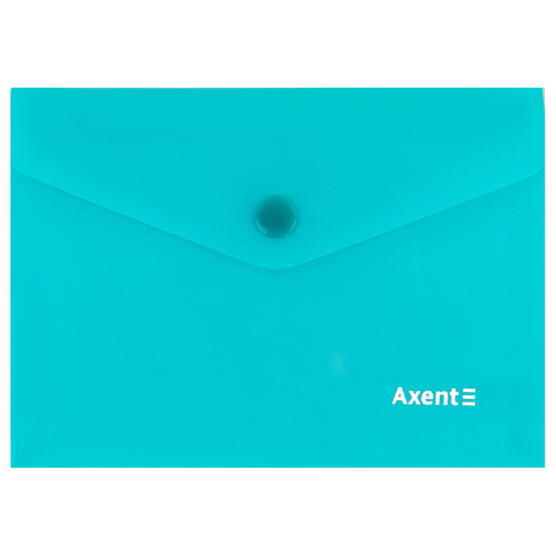 Папка-конверт Axent на кнопке А6 Pastelini Бирюзовый (1414-21-A)