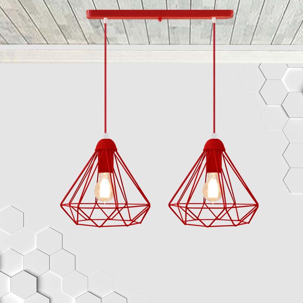 Люстра Levistella Diamond-2 Red - фото 2 Люстра Levistella Diamond-2 Red - фото 2