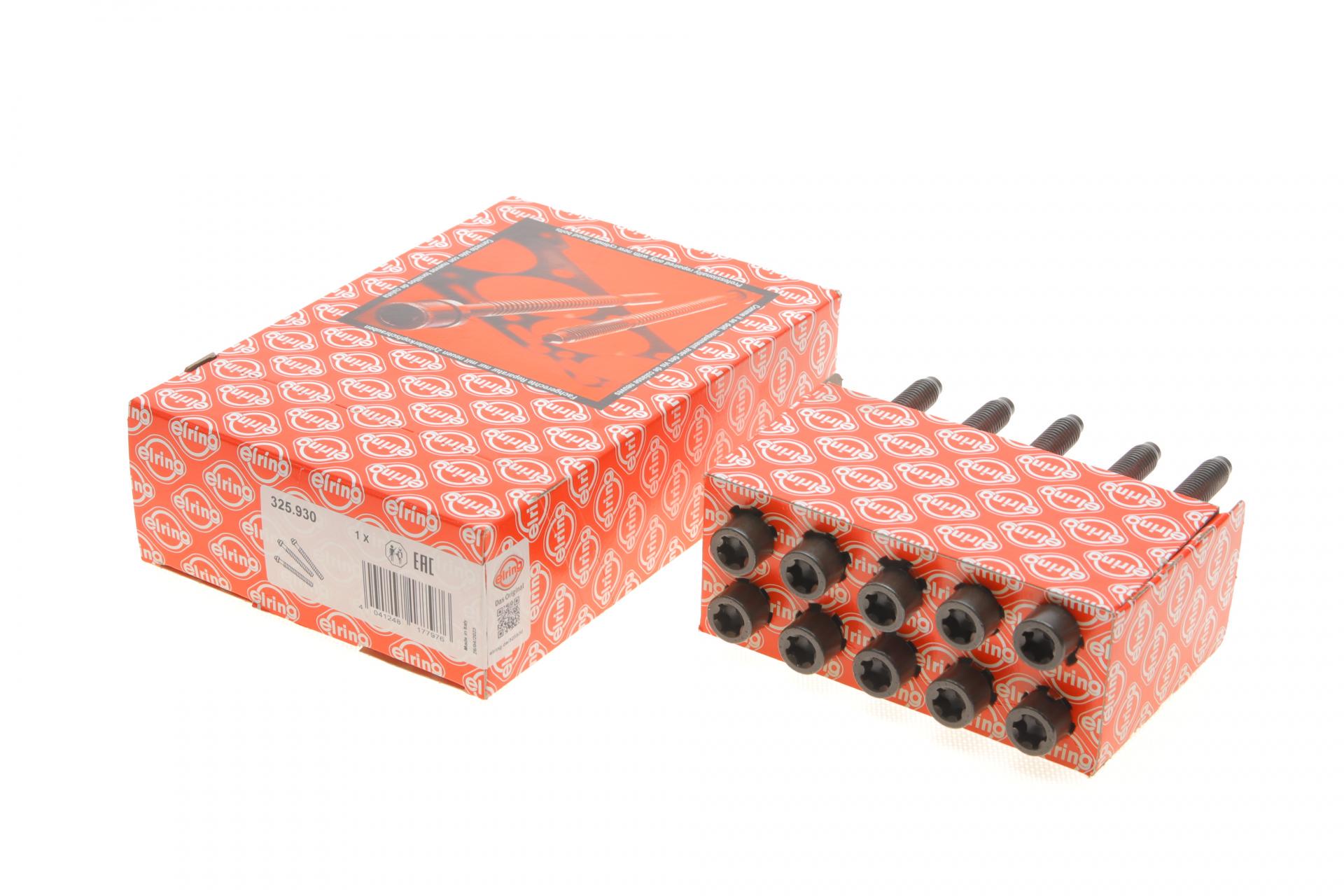 Болты головки ELRING VW Passat/Multivan VI/Golf V/VI/T5/T6 1,8/2,0 04- M10x1,5x117 10 шт. (325,930)