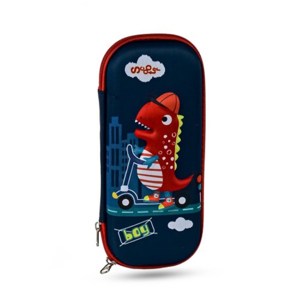 Пенал для школьника Stenson Dinosaurs R97928 10х22 см Разноцветный (25441903)