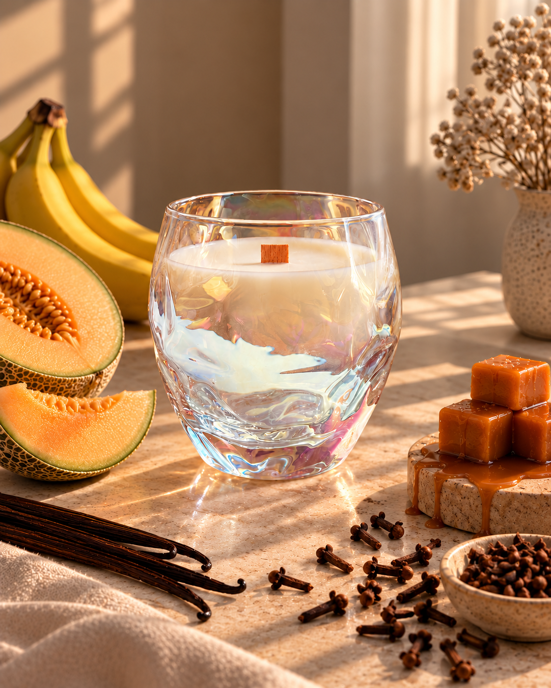 Свеча ароматическая Franterro Facet Banana Extra 300 г (FRN-1105)