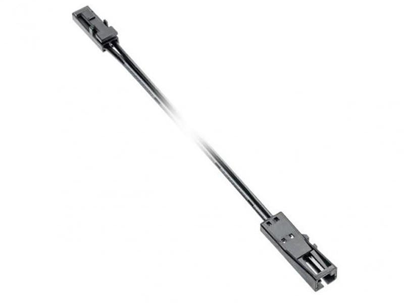 Удлинитель с MINI AMP C2541-H02 папа + C2542-H02 мама LED 2 м Черный (3559)