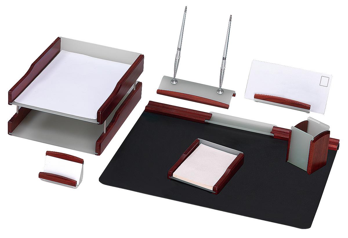 Набор настольный Cabinet 7 пр. Дерево (O36418)