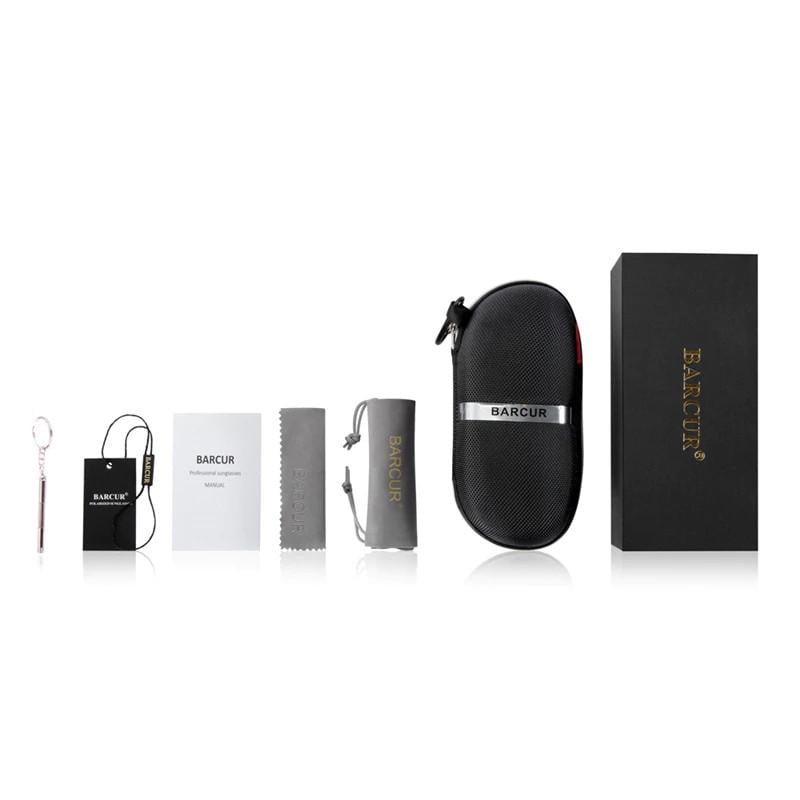 Очки солнцезащитные мужские с поляризацией Orange - фото 6