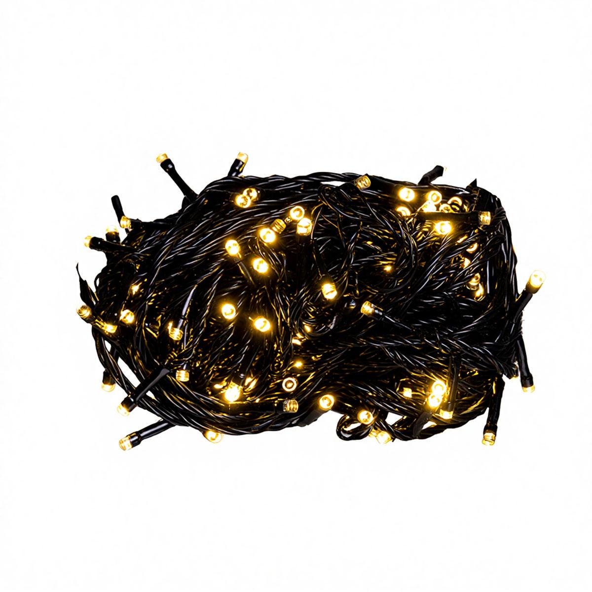 Гірлянда кімнатна Нитка W220LED22MBY 22 м 220 LED Чорний/Жовтий (29912743) - фото 4 Гірлянда кімнатна Нитка W220LED22MBY 22 м 220 LED Чорний/Жовтий (29912743) - фото 4