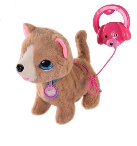 Мягкая игрушка A-Toys интерактивная собачка 23х12х22 см на поводке в сумочке 23х11х19 см (2124-2) Мягкая игрушка A-Toys интерактивная собачка 23х12х22 см на поводке в сумочке 23х11х19 см (2124-2)