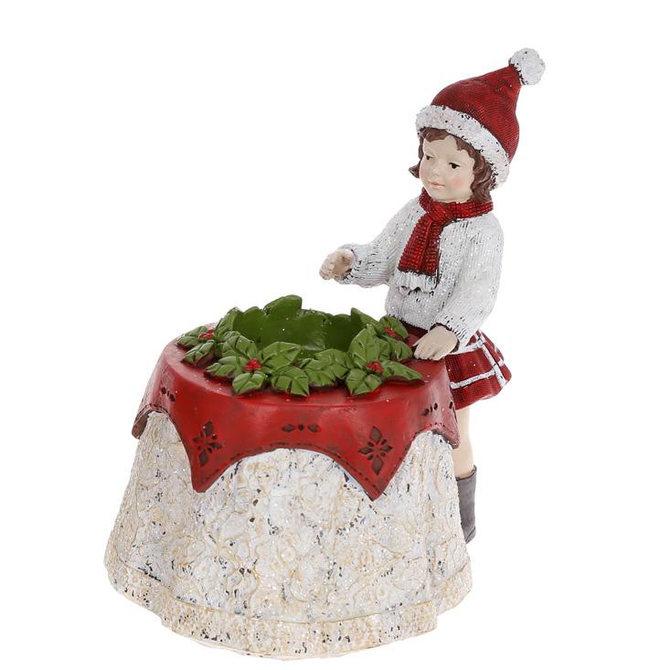 Подсвечник декоративный BonaDi Девочка (218-981)