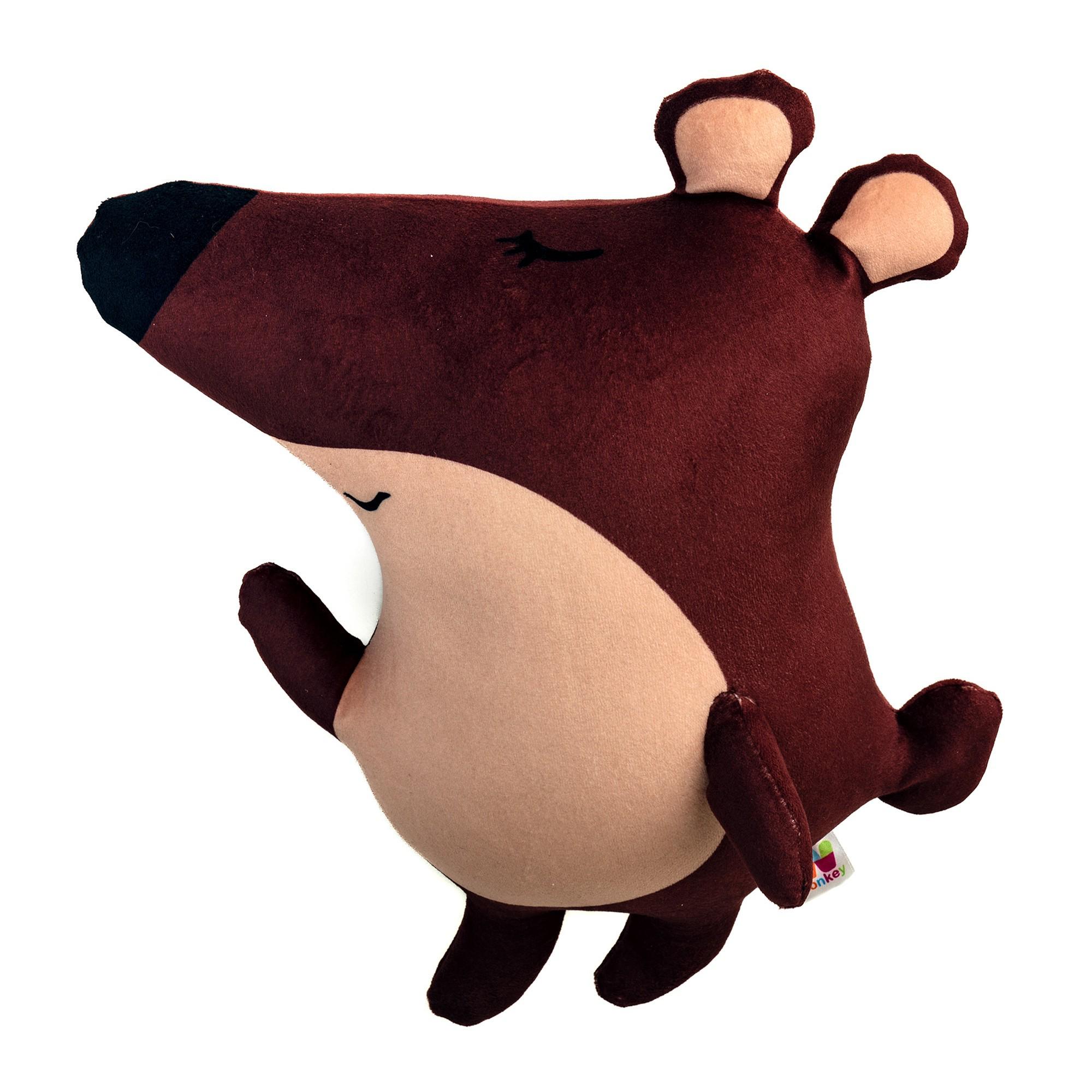 М'яка іграшка антистрес WONKEY Ведмідь 35 см (33041)