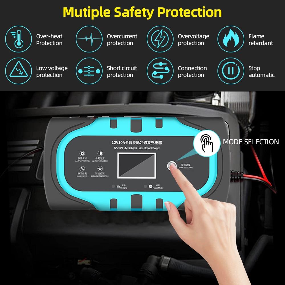 Автомобильное зарядное устройство с защитой от КЗ и функцией десульфатации (9588394) - фото 9