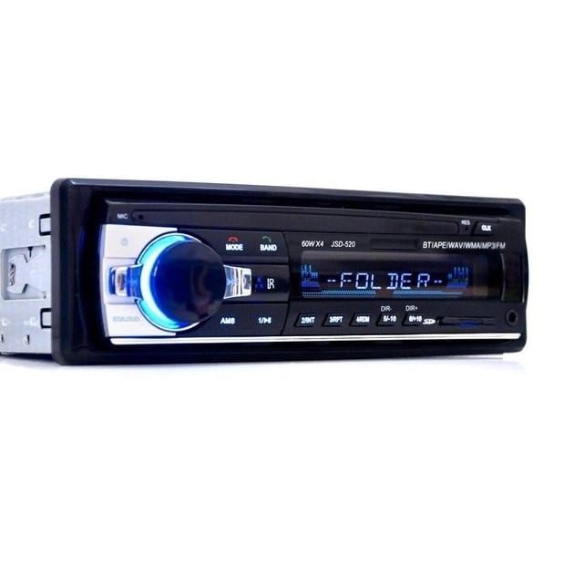 Автомагнитола JSD-520 2xUSB RGB Bluetooth SD/AUX/FM 4x60W