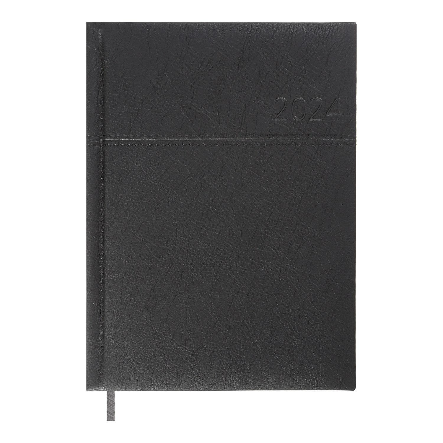 Дневник датированный Buromax Orion 2024 A5 336 стр. Черный (BM.2150-01)