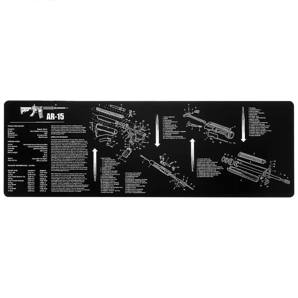 Килимок UAD для чищення зброї AR-15 90х30 см (UAD-M2) - фото 2